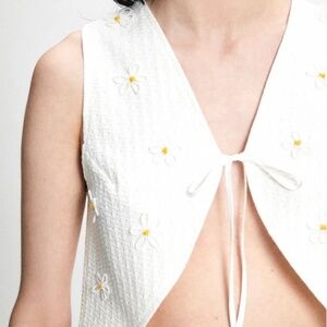 Rita Row 'Apolo' Flowers Vest (NWT)